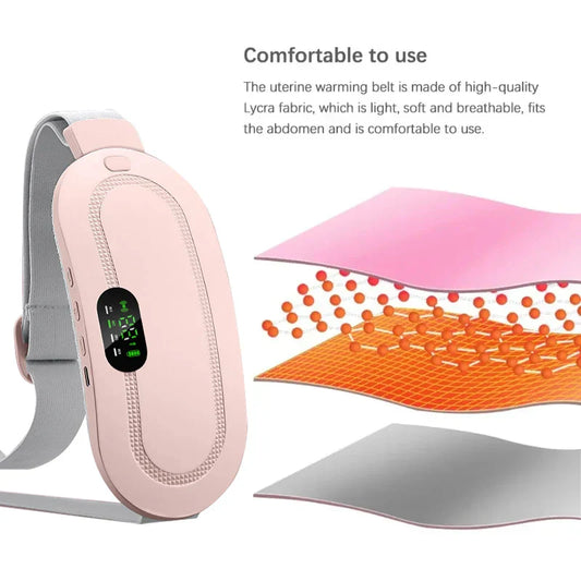 Warm Palace Belt – Heated Abdominal Massager for Cramp Relief